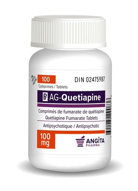 Ag Quetiapine 100 Mg Angita Pharma