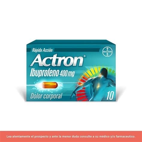 Actron Mg X Capsulas Blandas Actron Venta Libre Farmacias Sabin