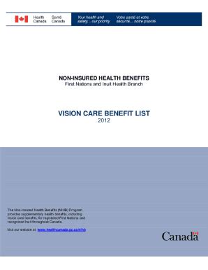 Fillable Online Publications Gc Evaluation Of Health Canada S First