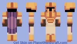 gold knight Minecraft Skin