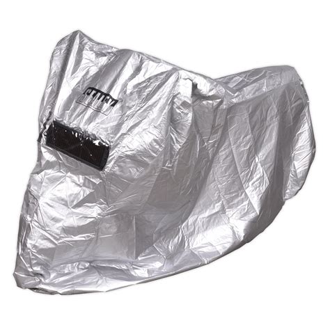 Large Motorcycle Cover 2460 X 1050 X 1370mm Mcl Sealey