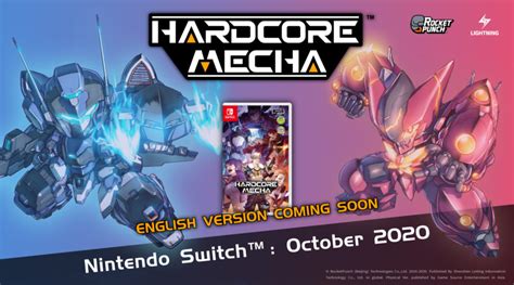 Hardcore Mecha Announced For Nintendo Switch Nintendosoup