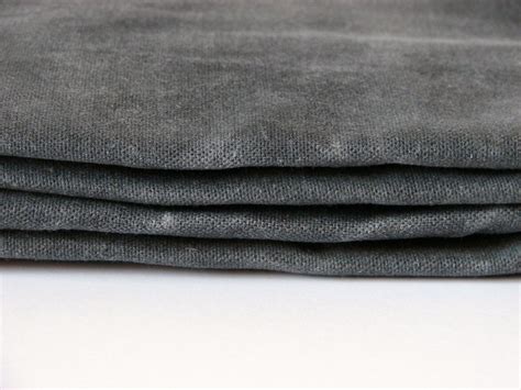 Hand Waxed Cotton Canvas Fabric Graphite Grey 10oz. 59