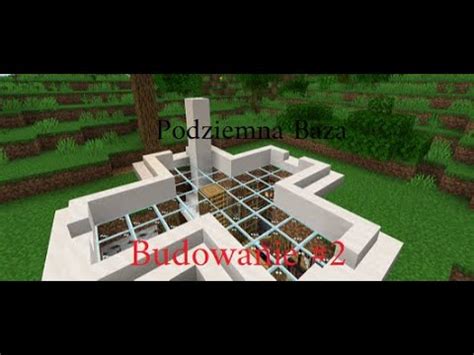 Podziemna Baza W Minecraft Budowanie Youtube