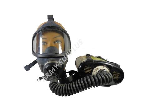 Plynová Maska Msa Ultravue M3c2 Komplet Gas Mask Respirator Armysurplus