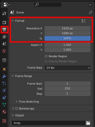 Blender Animation Render Settings