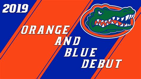 2019 Florida Gators Orange And Blue Debut Condensed Youtube