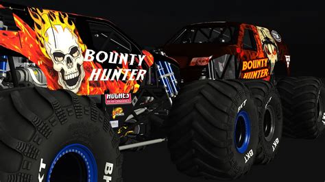 Ror Monster Jam Bounty Hunter Showcase Youtube