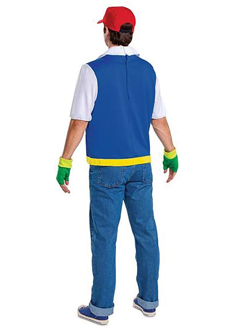 Pokémon Classic Ash Ketchum Adult Costume