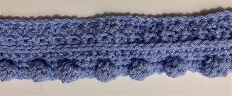 How To Crochet A Bobble Scarf