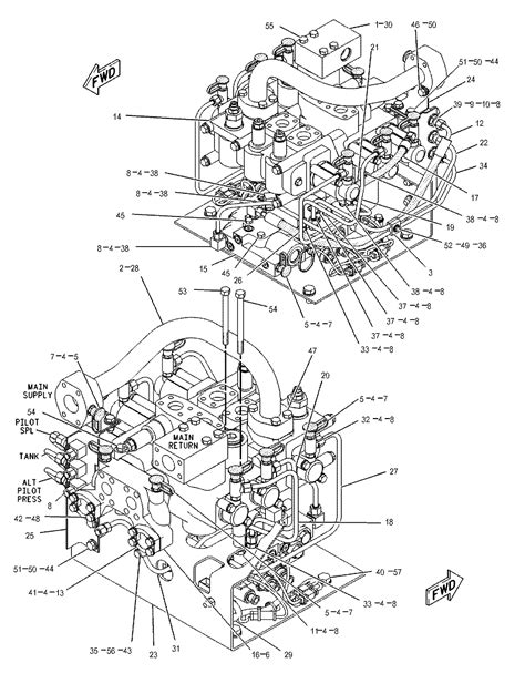 Valve Mtg Gp Main Control Function With Ride Control S N