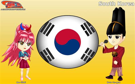 Chibi South Korea Animondos By Dougieus On Deviantart