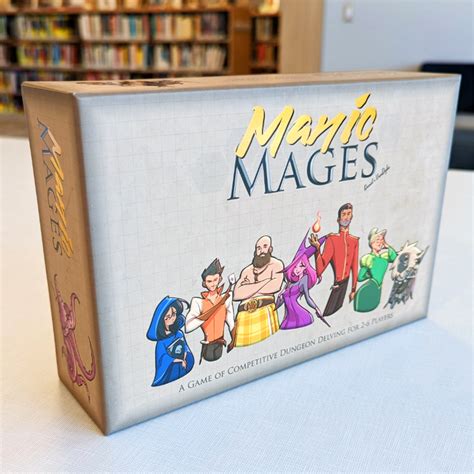 Manic Mages Tabletop Game By Vandyke Content Creation Manic Mages