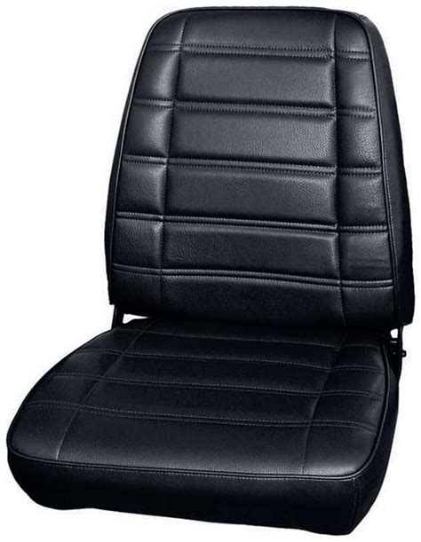 Black Vinyl Front Bucket Seats Dalhems