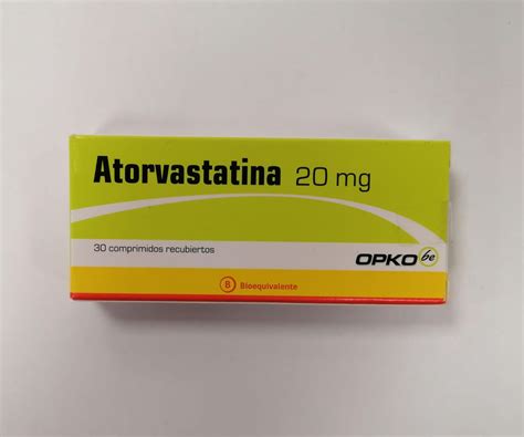 Atorvastatina 20 Mg 30 Comprimidos Farmacia Belgochilena