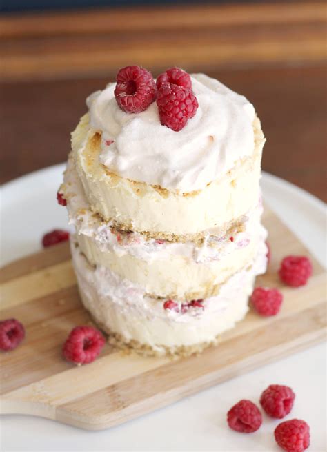 Easy Elegant Naked Cake Raspberry Cheesecake Thecraftpatchblog