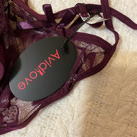 Intimates Sleepwear Wine Colored Lingerie Set Nwt Poshmark