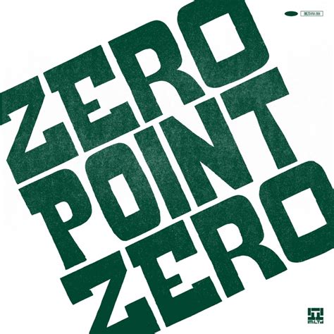 Various: Zero Point Zero EP at Juno Download