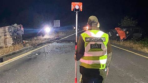 Dos Personas Fallecidas Y Otras Cuatro Lesionadas Deja Accidente De