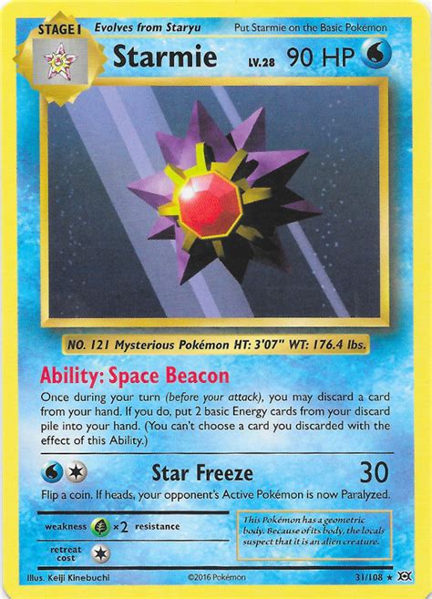 Starmie (Evolutions 31) - Bulbapedia, the community-driven Pokémon ...