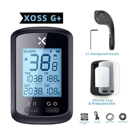 Spot Xoss G Gps Computador De Bicicleta Velocidade Sem Fio