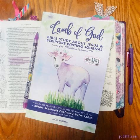 Lamb Of God Bible Study Book Joditt Designs