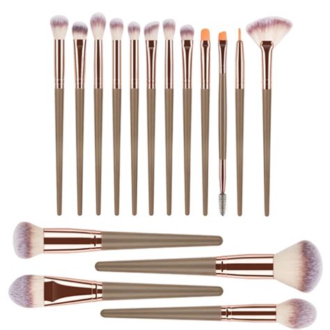 Divono 16 Teiliges Pinselset Makeup Make Up Brushes Set Schminkpinsel