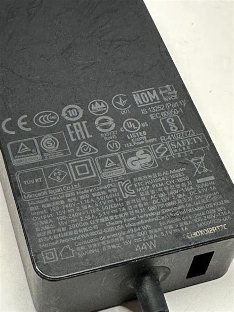 Microsoft Surface 44w Genuine Power Adapter Charger Ac Model 1800 Ebay