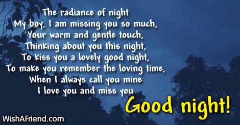 Good Night Poems for Him