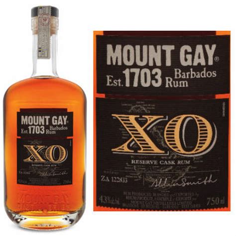 Mount Gay Extra Old Barbados Rum 750ml Liquor Store Online