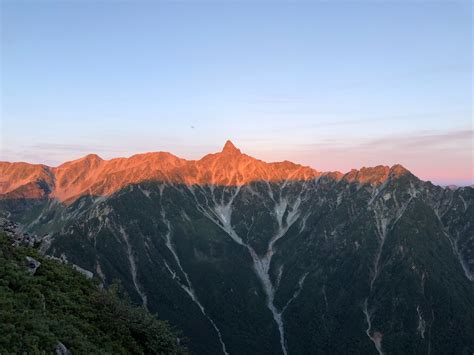 北アルプス表銀座縦走路1泊2日での弾丸テント泊登山 後編 なかちんのアウトドア活動記