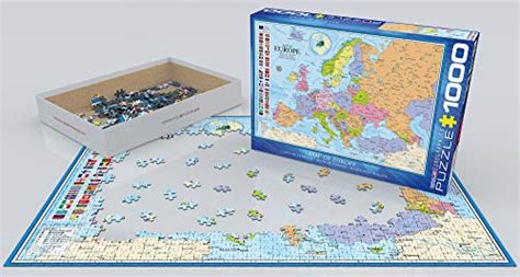 EuroGraphics Map Of Europe Puzzle 1000 Piece Pricepulse