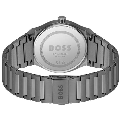 Montre BOSS Sport Lux Homme Bracelet Acier Argent MATY