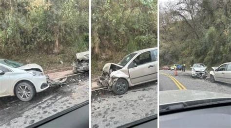 Choque Frontal En La Ruta A Los Valles Contexto Tucuman