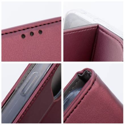 Smart Magneto Book Case For XIAOMI XIAOMI REDMI 13c Burgundy 597835