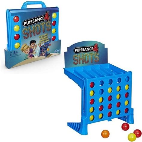 Puissance 4 Shots Jeu de société Hasbro Jeu de stratégie