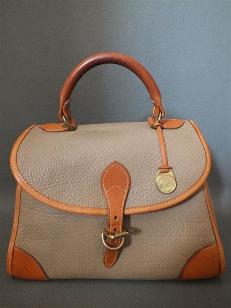 SALE Vintage Dooney And Bourke Tan Brown Pebble By Moddyvintage