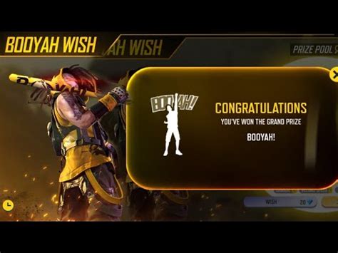 POWER OF BOOYAH WISH BUNDLE FREE FIRE NEW EVENT BOOYAH 2 0 GARENA