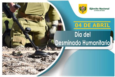 Día Del Desminado Humanitario Ejército Nacional