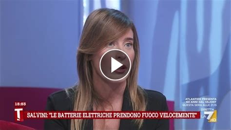 Incidente Mestre Maria Elena Boschi Risponde A Salvini LA7