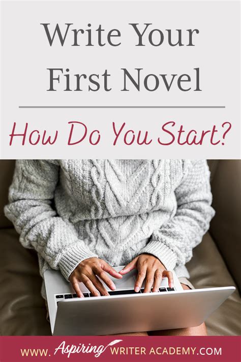 Write Your First Novel: How Do You Start? - Aspiring Writer Academy 