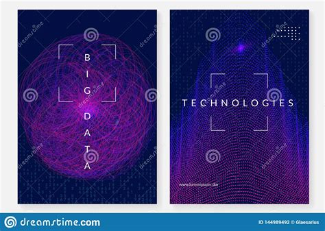 Fondo Grande De Los Datos Tecnolog A Para La Visualizaci N Artificial