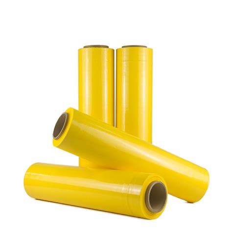 Customizable Colored PE Hand Shrink Wrap Jumbo Roll Packaging Stretch