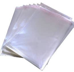 Saco Plastico Transparente Saquinho Adesivado 25X35 PP C 1000 Plastimpel