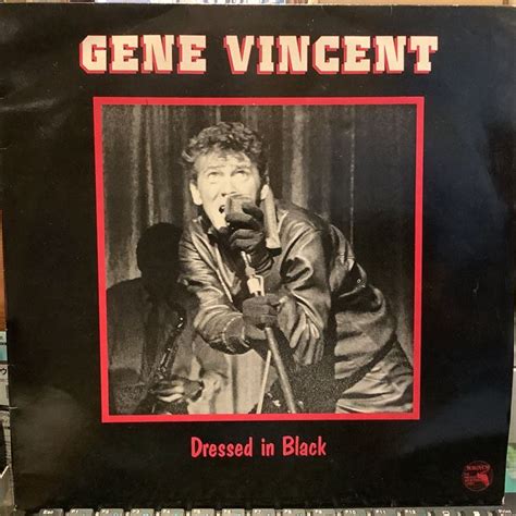 Gene Vincent Dressed In Black Sweet Nuthin Records