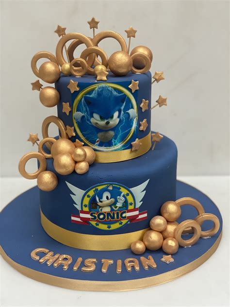 Sonic The Hedgehog Cake Etoile Bakery