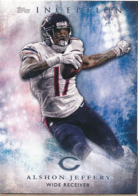 Topps Inception Alshon Jeffery Ebay