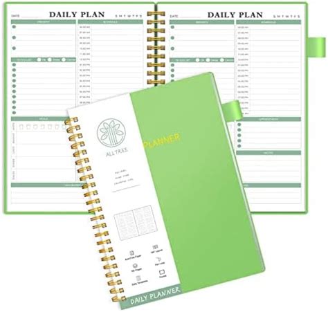 Amazon Daily Planner Undated Daily Schedule Planner ALLTREE