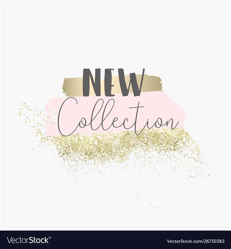 Elegant Luxury Nude Rose Pink Blush And Gold Vector Image