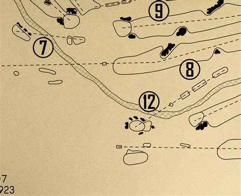 Denver Country Club Outline (Print) – GolfBlueprints